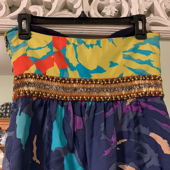 Tibi colorful strapless dress - Picture 5 of 6